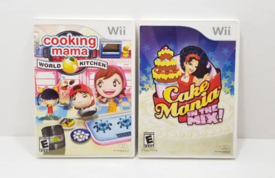 Cooking Mama: World Kitchen and Cake Mania: In the Mix (Nintendo Wii, 2008) - Image 1 of 4