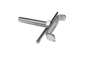 Static Caravan Extra Wide Axle Stand Jaws 125mm Wide Mobile Home Siting Chassis - Picture 1 of 6