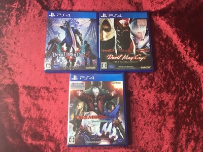 Devil May Cry HD Collection & 4 Special Edition & 5 Set of 3 PS4 JP Ver. CAPCOM - Image 1 of 4
