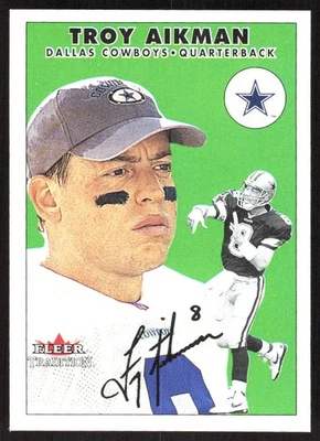 2144J 2000 Fleer Tradition #96 Troy Aikman Foto 1 de 2