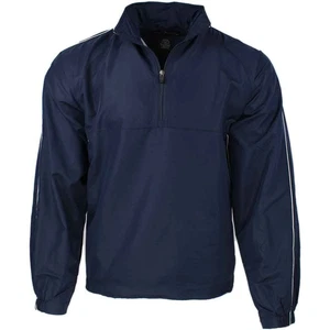 Page & Tuttle Piped Quarter Zip Windshirt Mens Size XL Casual Athletic Outerwea - Picture 1 of 2