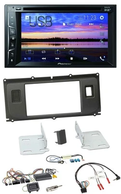 Pioneer Bluetooth 2DIN USB DVD DAB Lenkrad Autoradio für Land Rover Evoque 11-13 - Bild 1 von 4