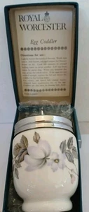 Royal Worcester Egg Coddler - Diseño Floral con Caja Original Nuevo en Caja - Imagen 1 de 6