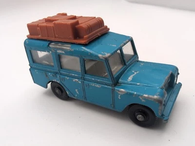 LESNEY MATCHBOX SUPERFAST LAND ROVER SAFARI - No 12 Turquoise Blue — 第 1/4 张图片