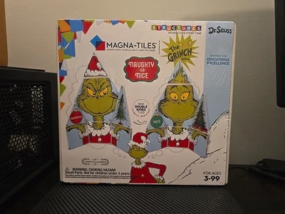 CreateOn Magna-Tiles Limited Edition Grinch Magnetic Building Toys from Dr. Seus - Image 1 of 4