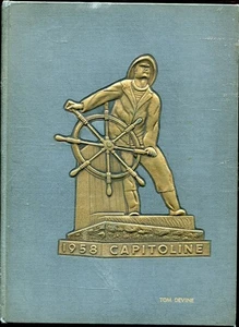 SPRINGFIELD HIGH SCHOOL, SPRINGFIELD, ILLINOIS YEARBOOK - CAPITOLINE - 1958 - Bild 1 von 1