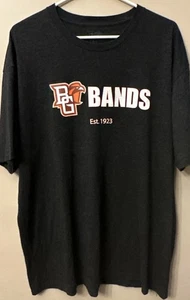 Bowling Green Falcons Bands T-shirt. Charcoal 2XL T-shirt. - Picture 1 of 4