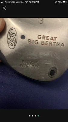 Callaway great big bertha driver / War Bird 3 - Image 1 of 4