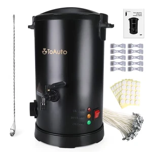 TOAUTO 5L Wax Melter Electric Melting Pot for Paraffin Soy Wax DIY Candle Making - Picture 1 of 16