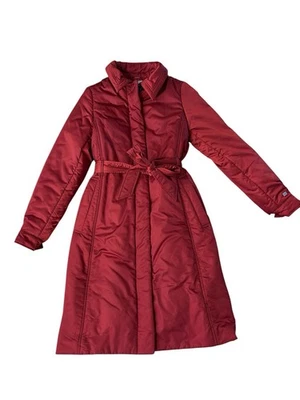 Chaqueta acolchada roja con cinturón Soia & Kyo para mujer NUEVA talla XS nunca usada Foto 1 de 4