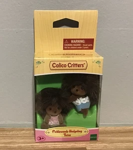 Vintage Sylvanian Families Calico Critters Pickleweed Igel Zwillinge NEU IN VERPACKUNG - Bild 1 von 5