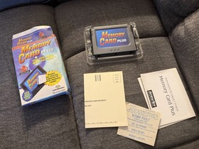 Sega Saturn Memory Card Plus Interact 8MB Direct Save Complete In Box