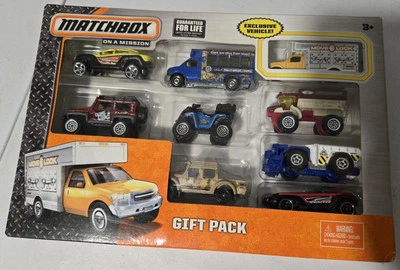 NEW 2014 MATCHBOX 9 GIFT PACK CARS LOT MOVE & LOCK TRUCK EXCLUSIVE CAR - Image 1 of 3