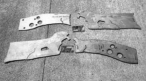 Lowrider Hydraulics, 61-64 Impala Front Humps Reinforcement plates  *(4 Pcs) - Picture 1 of 1