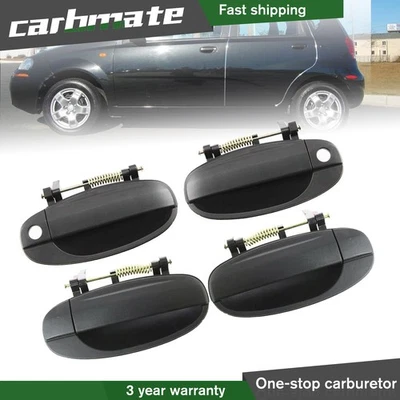 For Chevrolet Aveo5 Aveo Outer Door Handles Set 4 Front Rear Left Right Black Foto 1 de 4