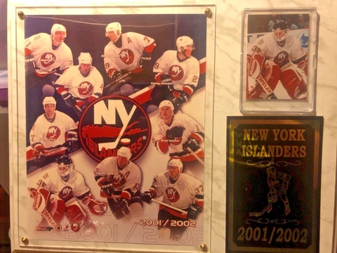 New York Islanders plaque 2001/2002 Cover