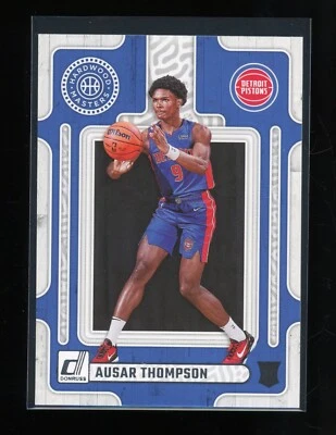 2023-24 Donruss Ausar Thompson Hardwood Masters Rookie RC #2 Detroit Pistons - Image 1 of 2