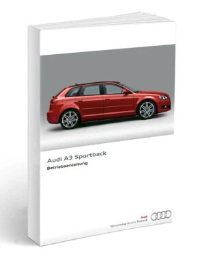 Audi A3 Sportback 2008-2012 manual de instrucciones alemán - Imagen 1 de 4