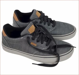 Vans Atwood Deluxe UltraCush Sneaker Size Men 7.5 ~ Women 9 LaceUp LowTop Grey - Picture 1 of 12