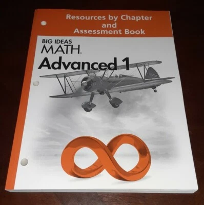Big Ideas Math Advanced 1 Resources by Chapter & Assessment book NL11 - Image 1 of 3