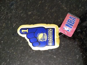 GOLDEN STATE WARRIORS Mini FOAM FINGER Plush NBA Licensed - Picture 1 of 2