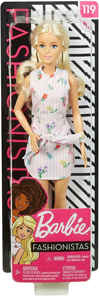 Mattel Fxl52 Barbie - Fashionistas Vestito con fantasia a Fiori e Stivali