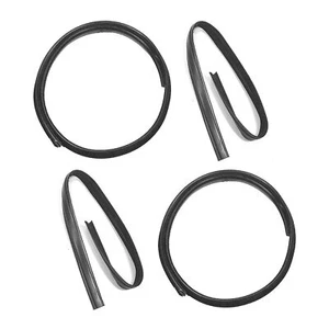 Juego de 4 sellos de canal de funcionamiento de vidrio para puerta delantera 67-72 F100 F250 F350 camioneta pickup - Imagen 1 de 1