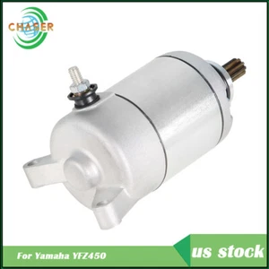 New Starter Motor Assembly For Yamaha YFZ450 5TG-81890-00-00 5TG-81800-00-00 - Picture 1 of 10