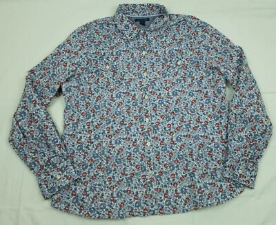 TOMMY HILFIGER SHIRT CAN ROLL SLEEVE WOMENS  SIZE XL VGC ..a - image 1 of 4