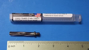 REAMER , C652-75465-214A-106GT , ALVORD-POLK , 214 PR THD SHK RMR - Picture 1 of 3