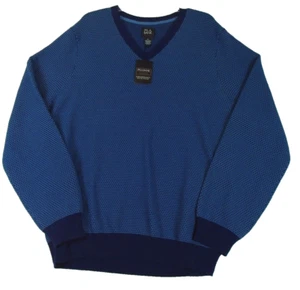 Jos. A. Bank Herren Traveler Performance Langarm Pullover, Blau Gr. XXL Neu mit Etikett - Bild 1 von 11