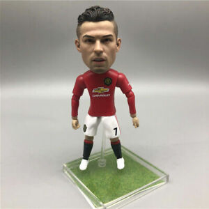 New#12cm Football Action Figure Toy Footballer Dolls Messi Ronaldo NEW Collectib