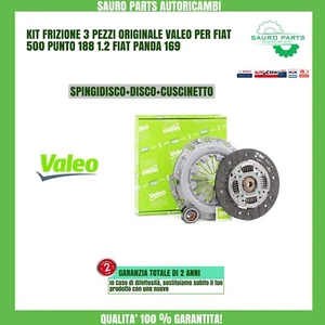KIT FRIZIONE 821457 VALEO 3 PEZZI FIAT PANDA (169) 500 PUNTO 188 1.2 BENZINA - Foto 1 di 3
