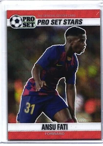 2021 Pro Set Stars Ansu Fati Orange Wave - Picture 1 of 2