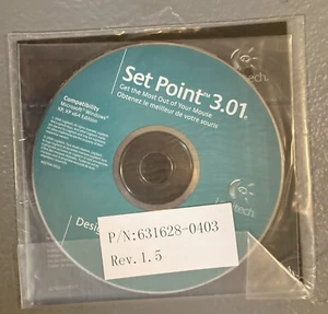 LOGITECK Set Point 3.01-For Your Mouse-Windows XP,XPx64--NEW SEALED - Picture 1 of 1