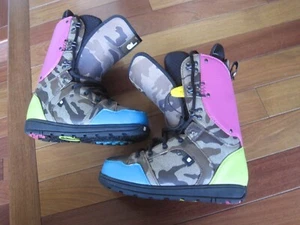BURTON JEREMY JONES 2009 BOOTS EXTREMELLY COLLECTIBLE EVA WOW SIZE M7.5 US 7.5 - Picture 1 of 6