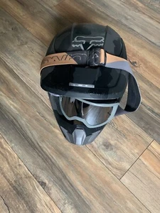 Fox Racing V1 Nitro Helmets Motocross Offroad Dirt Bike MX/ATV/UTV Adult '24 - Picture 1 of 6