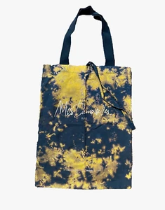 Mes Demoiselles Bag Women tie dye cotton tote bag Yellow Blue - Picture 1 of 8