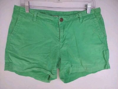 Pantalones cortos chinos North Face para mujer talla 8 mezcla de lino verde tiro bajo 32x4,5 Foto 1 de 4