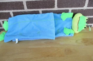 Goffa Plush Frog Growth Chart- Hangs,Measures To 5' Green,Yellow,Blue Colors - Picture 1 of 7