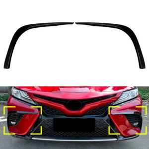 Front Bumper Fog Light Lamp Cover Trim For Toyota Camry Sport Model 2018-2020 - Picture 1 of 10