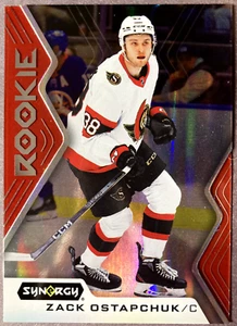 2024-25 Upper Deck Synergy Rookie Red #105 Zack Ostapchuk Ottawa Senators - Picture 1 of 1