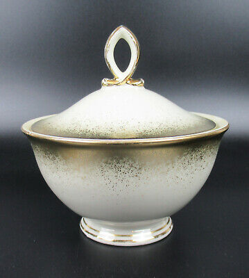 Bareuther Porzellan Dose Deckeldose Bonboniere Golddekor Porcelain Box • 21.65€