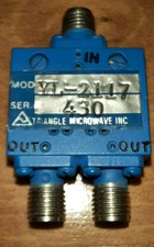 Triangle Microwave YL-2117 7-12.4 GHz SMA RF Power Splitter - Combiner