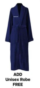 Tupperware Unisex Blau Morgenmantel 2XL / 3XL Brandneu Auszeichnung 2022 - Bild 1 von 1