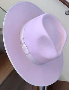 LACK OF COLOR PINK BLUSH CARLO RANCHER HAT. 63cm/SIZE XXL - Picture 1 of 5