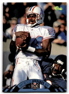 1995 Classic NFL Experience Haywood Jeffires Houston Oilers #58 - Image 1 of 2