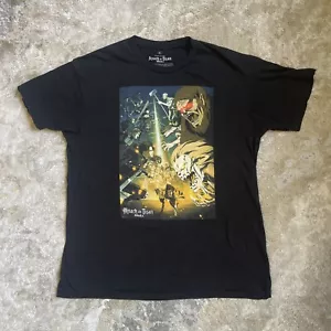 Attack On Titan Final Last Season 4 Clash TV Show Graphic Print Men's XL T-Shirt - Picture 1 of 5