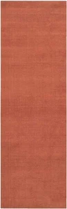 Rennes Modern Burnt Orange Area Rug - Picture 1 of 21