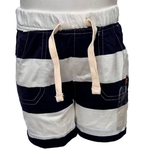GAP Baby Jungen schöne marineblaue Shorts 100 % Baumwolle elastischer Bund 6-12 Monate - Bild 1 von 2